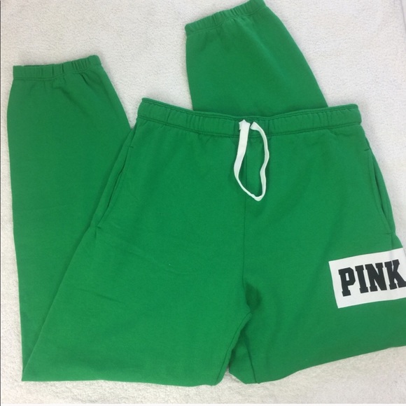 PINK Victoria's Secret Pants - PINK VS Green Sweats ❣️